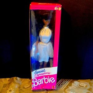 1989 Special Expressions Barbie Woolworth Mattel  African American NRFB